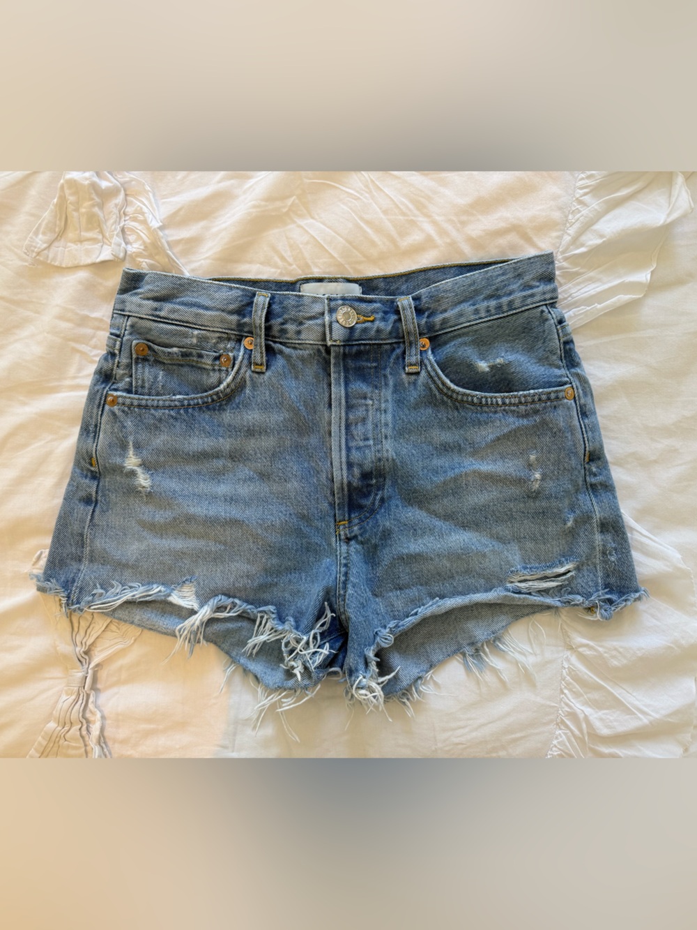 Agolde Parker Vintage Cut Off Shorts